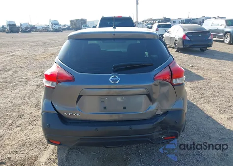 2020 Nissan Kicks S Xtronic Cvt z USA, uszkodzony, nr VIN 3N1CP5BV8LL487828